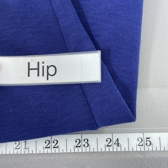 Soft Surroundings Top Women's Small Blue Long Sleeve Buttons Lace - Picture 16 of 17